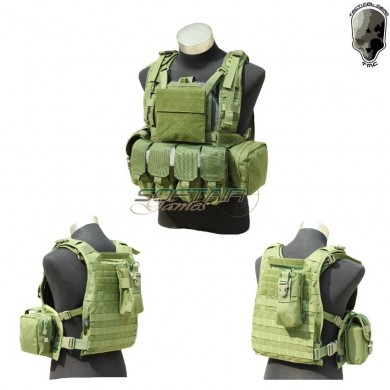 Rrv Tactical Vest Full Set Con Pannello Posteriore Tmc (tmc-1371-od)