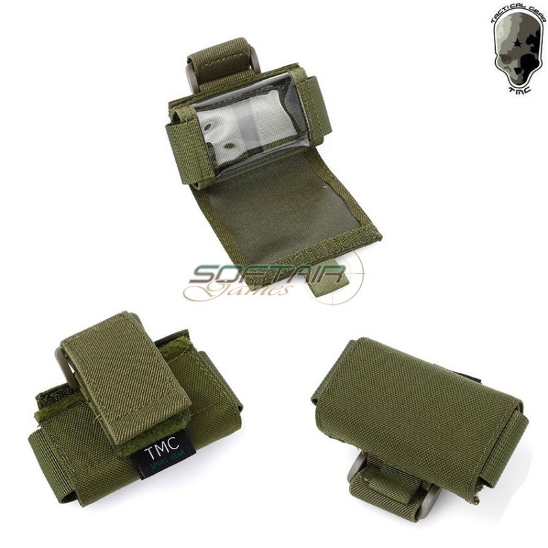 Gps Stock/wrist Pouch Olive Drab Tmc (tmc-2083-od)