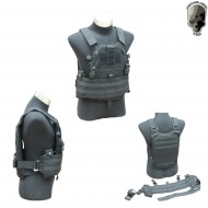 Assault Plate Carrier 6094a Slick Lbt Style Black Tmc (tmc-1717-bk)