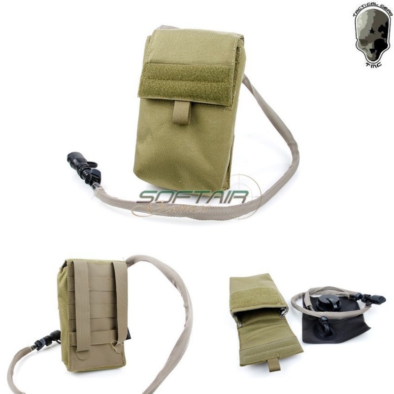 Mini Hydration Pack Molle 1,5lt Khaki Tmc (tmc-2293-kk)