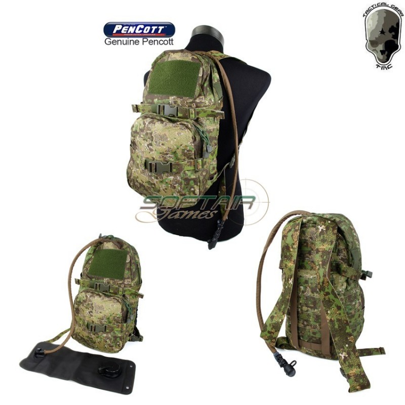 Mbss Hydration Backpack Greenzone® Genuine Pencott Tmc (tmc-2449-gz)