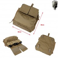 Zip Pannello Posteriore Coyote Brown Per Assault Vest Tmc (tmc-2509-cb)