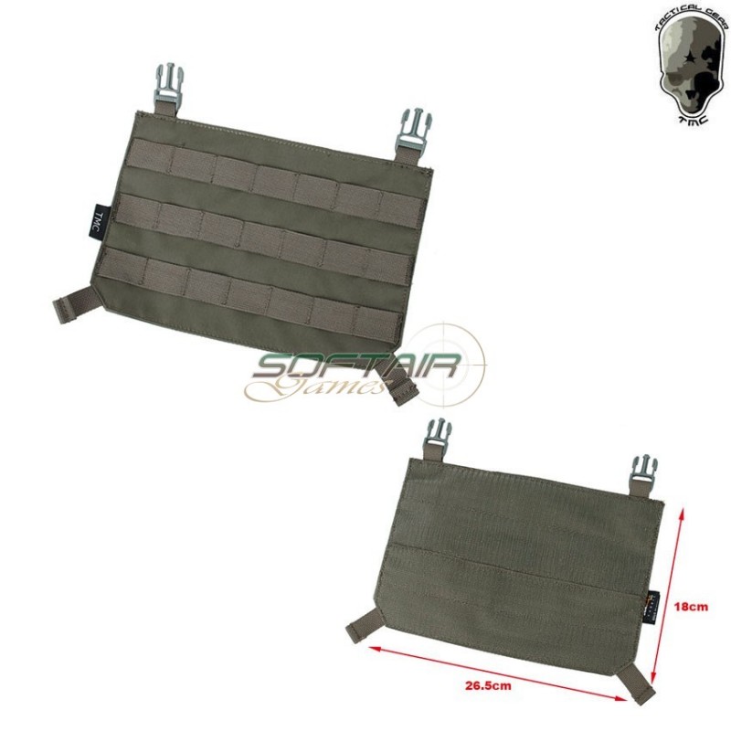 Pannello Molle Frontale Ranger Green Per Vest Tmc (tmc-2551-rg)