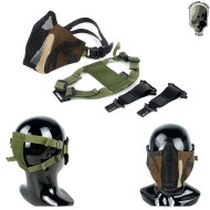 Pdw Ver.2.0 Half Face Protective Mesh Mask Woodland Tmc (tmc-2589-wl)