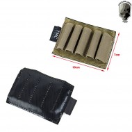 Porta Cartucce Khaki Per Cal.12 Con Velcro System Tmc (tmc-2619-kk)
