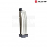 Caricatore A Gas Silver 30bb In Metallo Per Serie Hx Hi-capa Armorer Works (aw-611406)