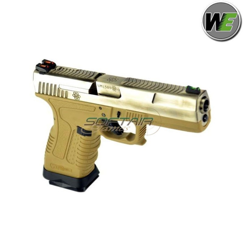 Pistola A Gas Gp1799 T5 Bk/sv/bk We (we-gp1799-5) - Softair Games - ASG  Softair San Marino