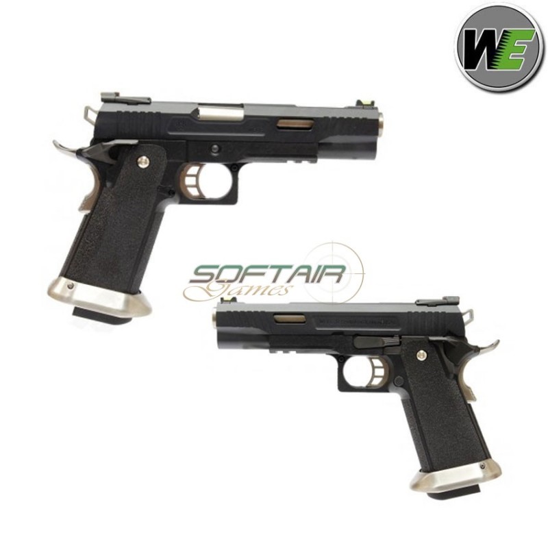 Pistola A Gas Hi-capa 5.1 Force T.rex Black Slide We (we-wh1wet-bk)