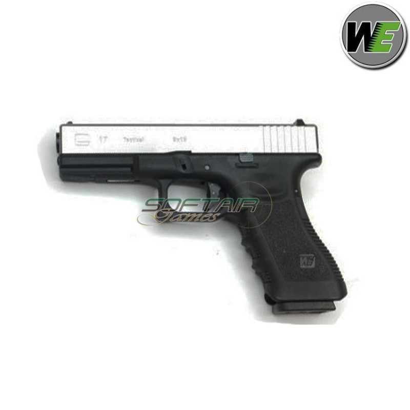 Gas Gbb Pistol G17 Gen.3 Silver Slide We (we-110317)