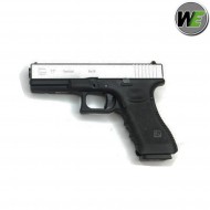 Pistola A Gas G17 Gen.3 Silver Slide We (we-110317)