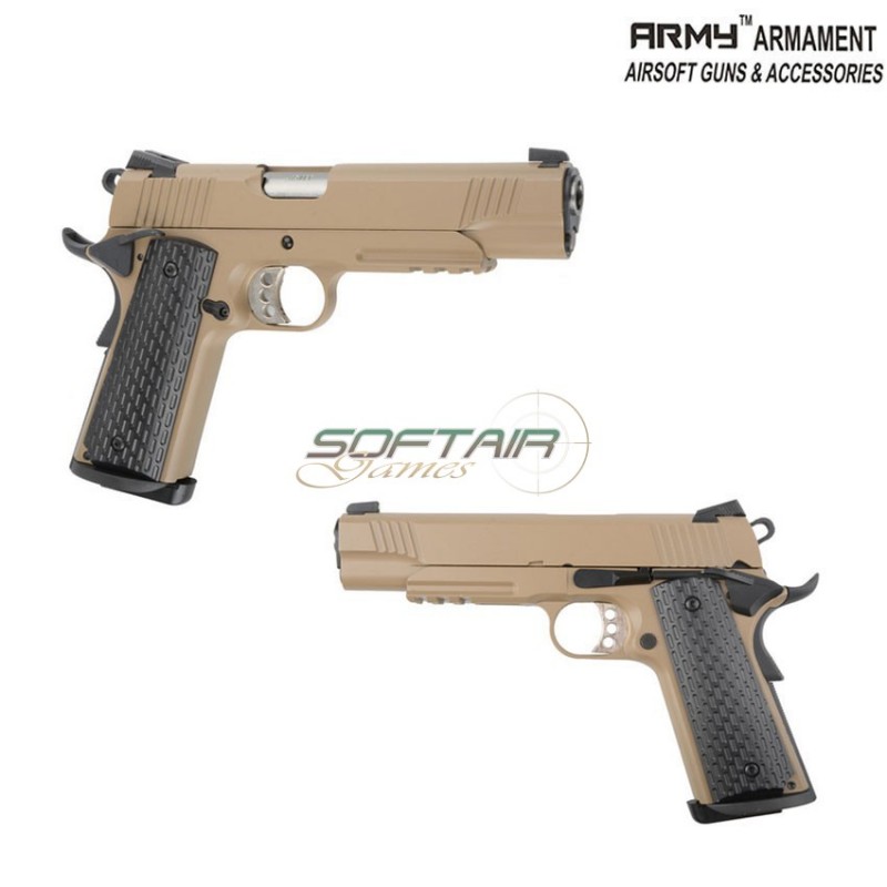 Pistola A Gas R28 1911 Dark Earth Army™ Armament® (arm-r28-de)