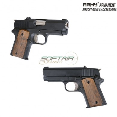 Pistola A Gas R45a1 Detonics Black Army™ Armament® (arm-r45a1-bk)