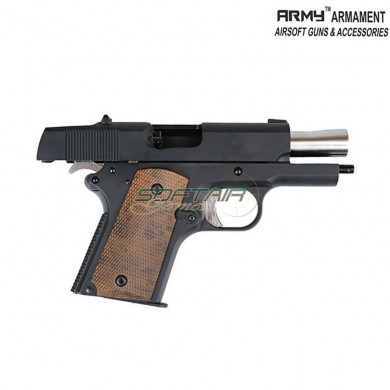 Pistola A Gas R45a1 Detonics Black Army™ Armament® (arm-r45a1-bk)