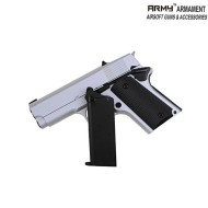 Gas Gbb Pistol R45a1 Detonics Silver Army™ Armament® (arm-r45a1-sv)