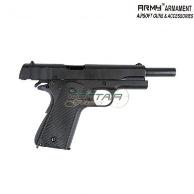 Pistola A Gas R31 1911 Gov Black Army™ Armament® (arm-r31-bk)