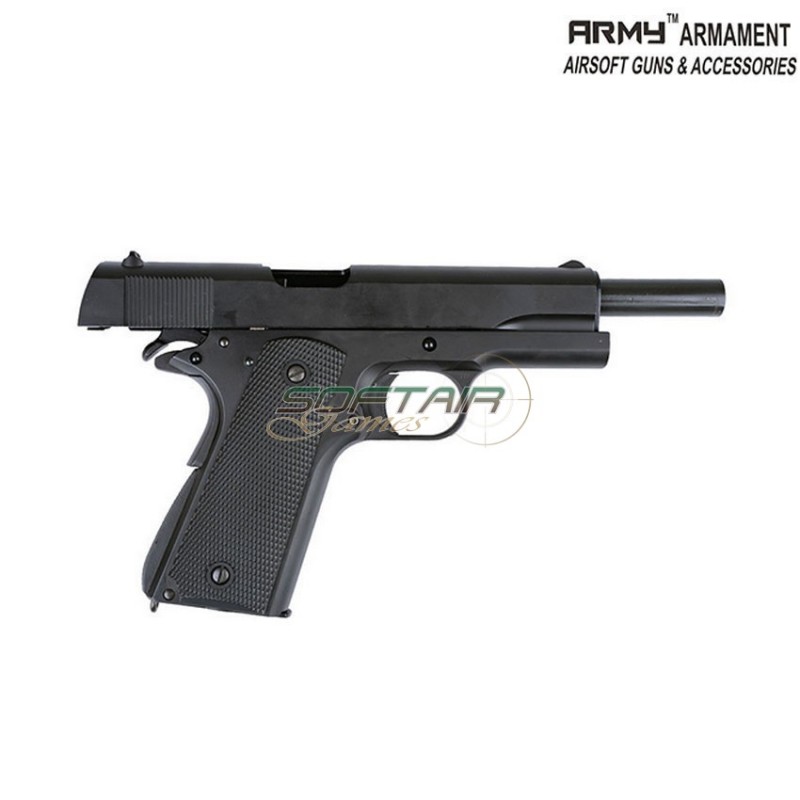 Pistola A Gas R31 1911 Gov Black Army™ Armament® (arm-r31-bk)