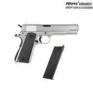 Gas Gbb Pistol R31 1911 Gov Silver Army™ Armament® (arm-r31-sv)