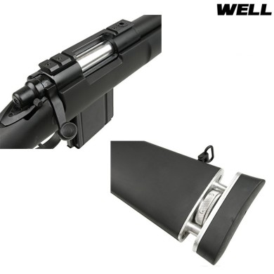 Fucile A Molla M24 Sws Sniper Black Well (mb4404-bk)