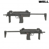 Electric Submachine Gun Mp7a1 Black Smg Well (r4) Electric Submachine Gun Mp7a1 Black Smg Well (r4)