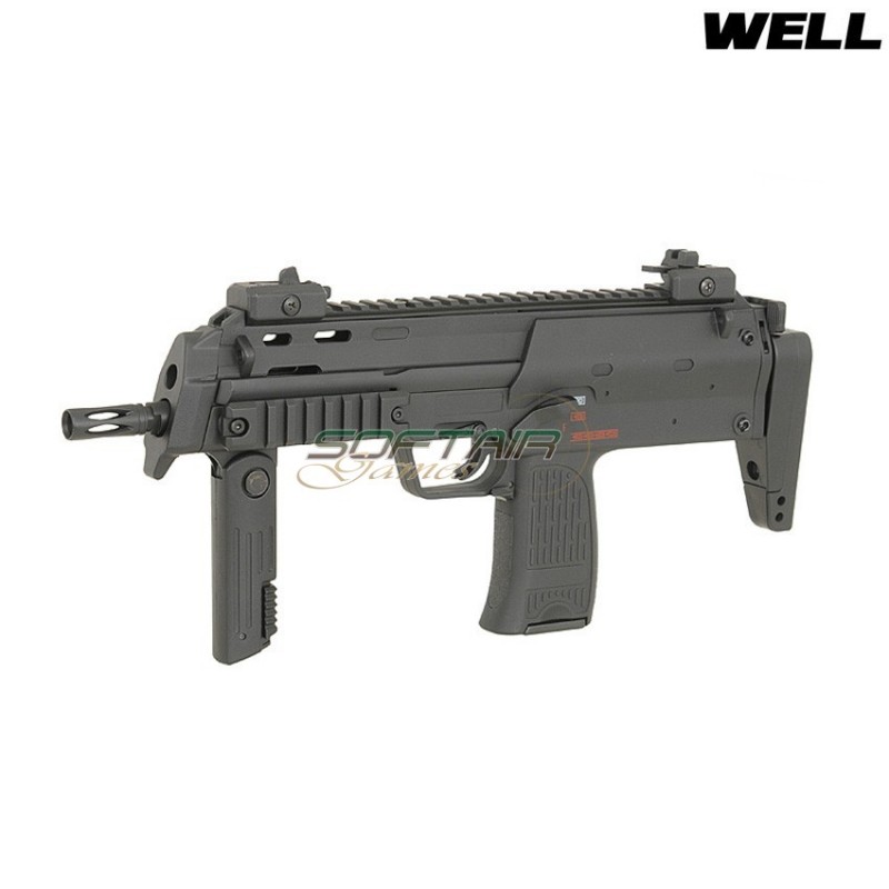 Mitraglietta Elettrica Mp7a1 Black Smg Well (r4)