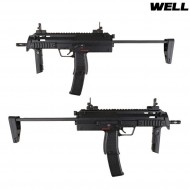 Electric Submachine Gun Mp7a1 Black Smg Full Metal Version Well (009214) Electric Submachine Gun Mp7a1 Black Smg Full Metal Version Well (009214)