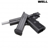 Pistola A Co2 G1911b Black Well (g1911b)