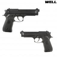 Pistola A Co2 G195 Black Well (g195) Pistola A Co2 G195 Black Well (g195)