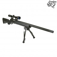 Spring Rifle Full Set U.s. Socom M24 Sniper Black Snow Wolf (sw-001247)