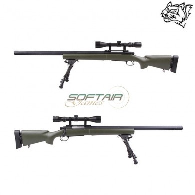 Fucile A Molla Full Set U.s. Socom M24 Military Version Sniper Olive Drab Snow Wolf (sw-m24-mv-od-full)