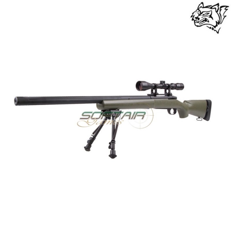 Fucile A Molla Full Set U.s. Socom M24 Military Version Sniper Olive Drab Snow Wolf (sw-m24-mv-od-full)