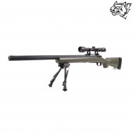 Fucile A Molla Full Set U.s. Socom M24 Military Version Sniper Olive Drab Snow Wolf (sw-m24-mv-od-full)
