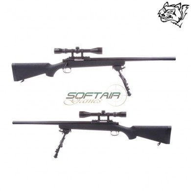 Fucile A Molla Full Set Vsr-10 Sniper Black Snow Wolf (sw-vsr-bk-full)