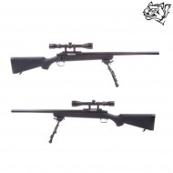 Fucile A Molla Full Set Vsr-10 Sniper Black Snow Wolf (sw-vsr-bk-full)