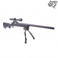 Fucile A Molla Full Set Vsr-10 Sniper Black Snow Wolf (sw-vsr-bk-full)