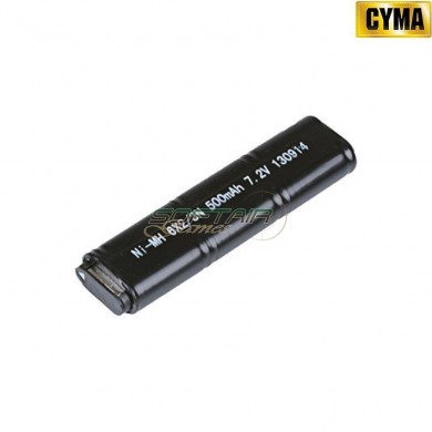 Batteria Nimh 7.2v X 500mah Per Aep Pistole Elettriche Cyma (cm-cy0209)