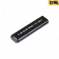 Batteria Nimh 7.2v X 500mah Per Aep Pistole Elettriche Cyma (cm-cy0209)