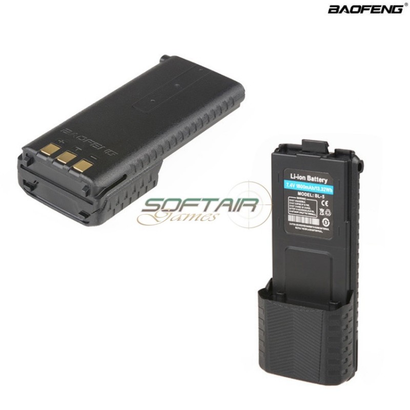 Bl-5l 3800mah Long Battery Per Uv-5r Baofeng (bao-31-012794) - Softair ...