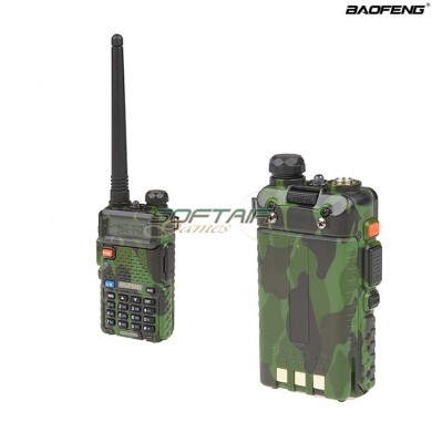 Manual Dual Band Radio Camo Uv-5r Short Battery Vhf/uhf Baofeng (bao-31-015147)