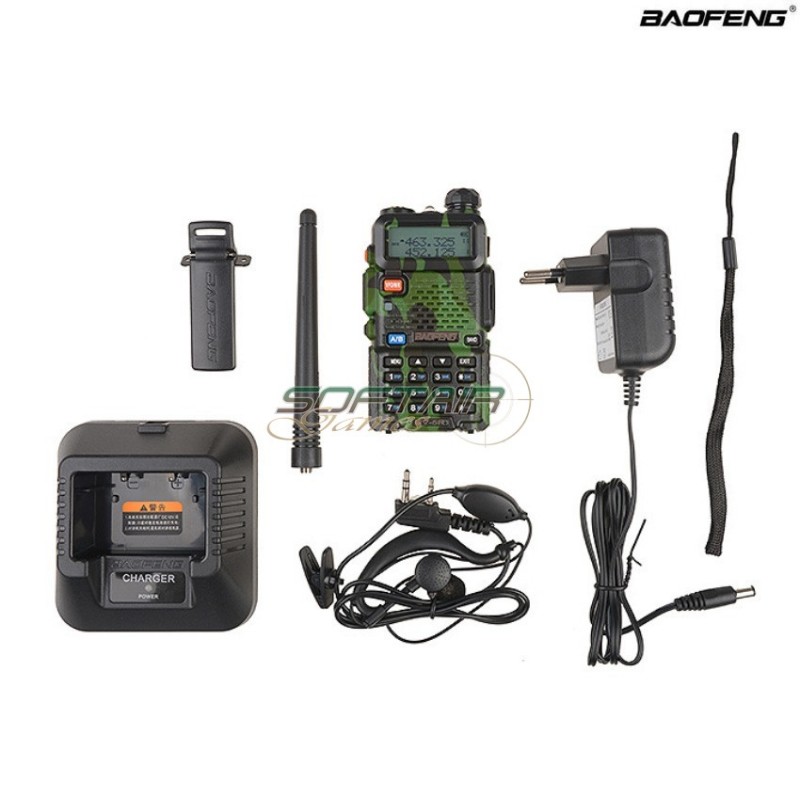 Dual Band Manuale Radio Camo Uv-5r Short Battery Vhf/uhf Baofeng (bao-31-015147)
