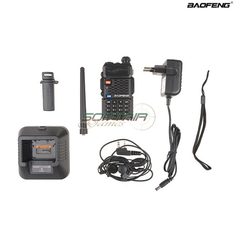 Manual Dual Band Radio Bf-f8 + Vhf/uhf Baofeng (bao-31-015148)
