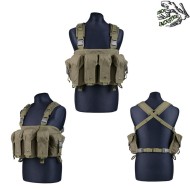 Commando Chest Tactical Vest Olive Drab Frog Industries (fi-009670-od) Commando Chest Tactical Vest Olive Drab Frog Industries (fi-009670-od)