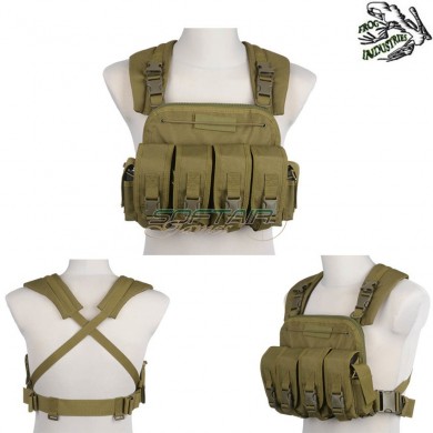 Commander Chest Rig Olive Drab Frog Industries® (fi-016380-od)