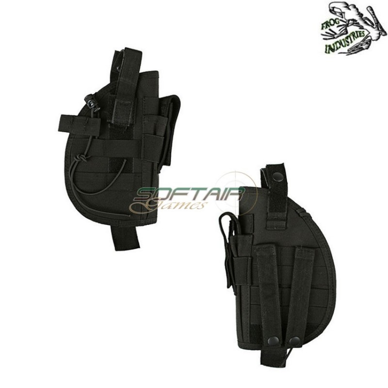 Universal Holster Ambidextrous Molle Black Frog Industries® (fi-007445-bk)