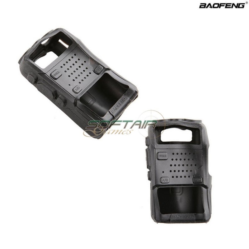 Uv-5r Radio Rubber Case Black Baofeng (bao-31-016839)