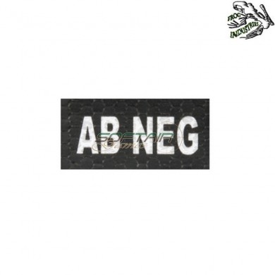 Patch Ir Infrared Ab Neg Blood Type Frog Industries (fi-002786)