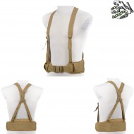 Belt & Shoulder Straps X-type Coyote Frog Industries® (fi-011451) Belt & Shoulder Straps X-type Coyote Frog Industries® (fi-011451)