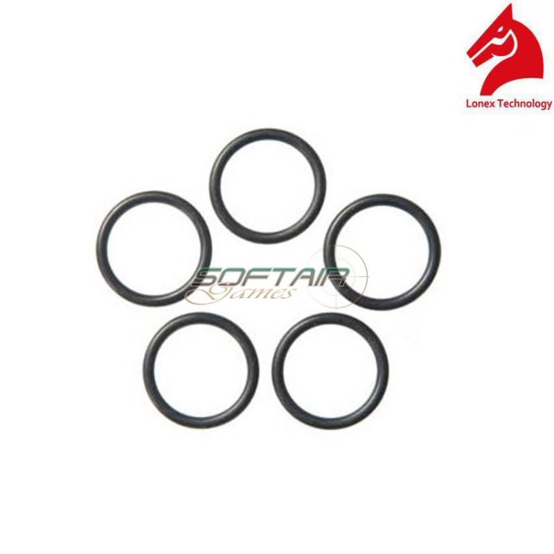 Set 5 Pezzi O-ring Per Teste Pistone Lonex (gb-01-67)