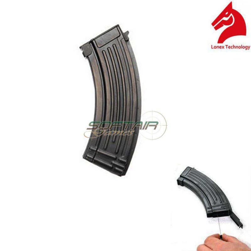 Steel Flash Magazine Ak 520bb Lonex (gb-06-04)