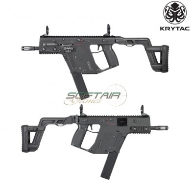 Submachine Gun Aeg Smg Kriss Vector Black Krytac® (kry-23657)