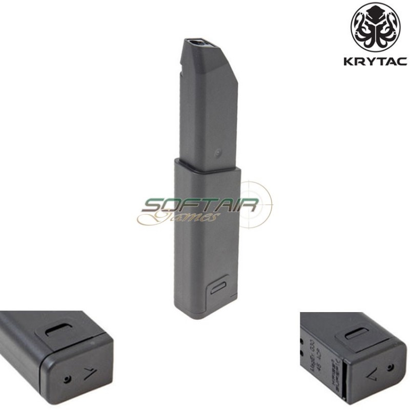 Mid-cap Magazine Black 95bb Per Kriss Vector Krytac® (kry-23658)